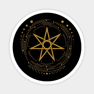 Faery Star | Setogram | Pagan Symbol Magnet